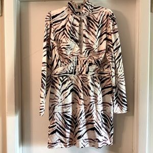 Animal print dress